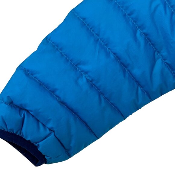 Patagonia Baby Down Sweater Jacket Blue Full Zip Size 3T - Picture 4 of 11